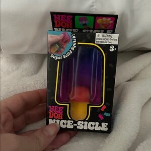 Needoh Nice-Sicle Squishy Toy - Multicolor